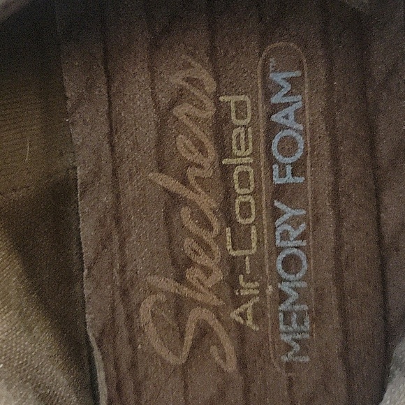 Women's Skechers Shoes Air-Cooled Memory Foam Size 8.5 brown - Picture 2 of 11